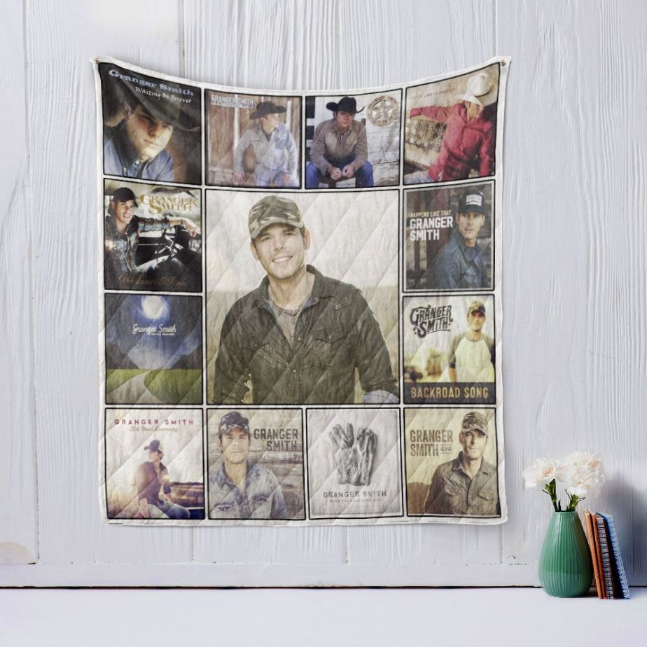 Granger Smith Backroad Song Vintage Quilt Bed Set for Girls