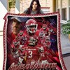 Graphic NCAA Arkansas Razorbacks Green Quilt Bedding Set