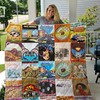 Grateful Dead Albums For Fans Throwing Stones Collection Quilt Blanket