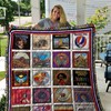 Grateful Dead Co Quilt Bedding Set for Vintage Album Fans