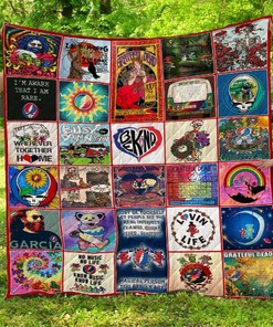 Grateful Dead Collector's Edition Quilt Blanket with Keywords