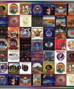 Grateful Dead Legend Rock Band Quilted Comforter - Twin Size