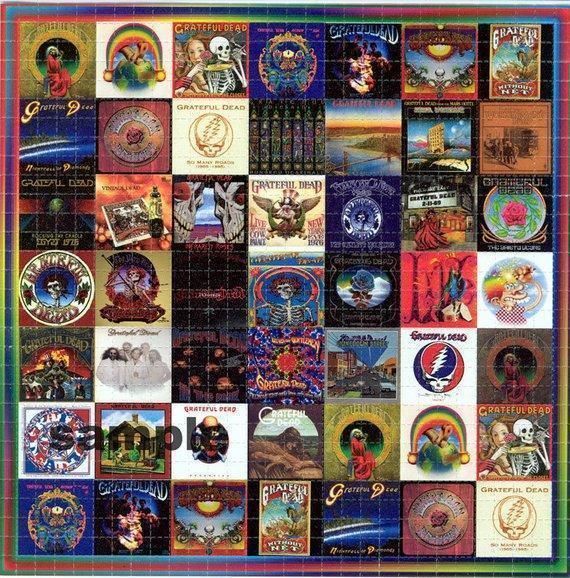 Grateful Dead Legend Rock Band Quilted Comforter - Twin Size