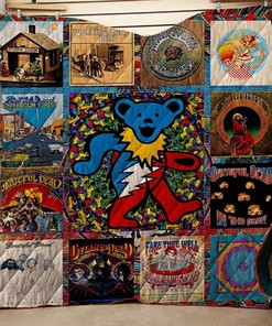 Grateful Dead Quilt Blanket - Celebrate the Life and Music of the Iconic Band