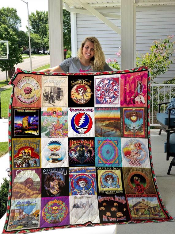 Grateful Dead Vintage Co Poster Quilt Bedding Set