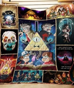 Gravity Falls Cartoon Quilt Blanket: A Must Have for Fans