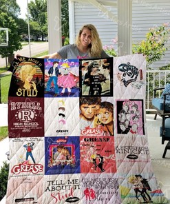 Grease Tell Me About It Stud Collection-Inspired Quilt Bedding Set for Fans