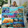 Great Barrier Reef I Am So Scared Of The Sea Barrier Reef Quilt Bedding Set - Unique and Inspiring Marine Design
