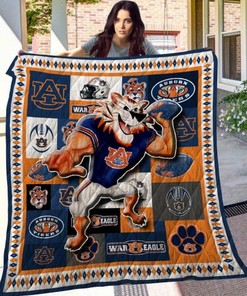 Great NCAA Auburn Tigers Collection Great Quilt Bedding Set for Fans