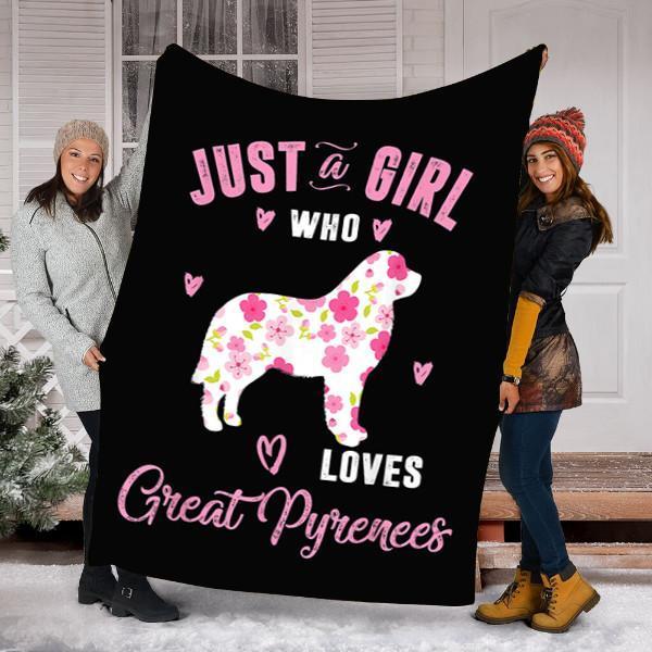 Great Pyrenees Dog Lovers Fleece Quilt Bedding Set - Celebrate your love for Great Pyrenees dogs
