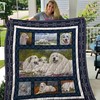 Great Pyrenees Dog Quilt Bedding Set for Pet Lovers