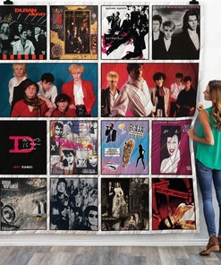 Greatest Duran Duran For Fans: Quilt Bedding Set with Fleece Blanket for Duran Duran Fans
