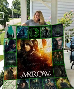 Green Arrow Collection Quilt Bedding Set for Comic Book Fans