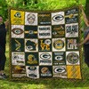 Green Bay Packers Legend Fans Quilt Bedding Set with Keywords