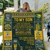 Green Bay Packers Love Quilt Bedding Set, Ideal for Football Fans