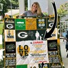 Green Bay Packers fans, get a personalized quilt blanket with your name