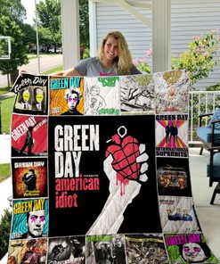 Green Day Quilt Blanket 01517 - Perfect for Fans of the Band