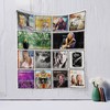Gregg Allman Retro Musician Inspired Quilt Blanket with Keywords