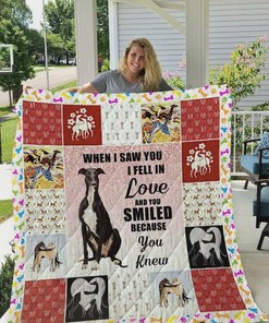 Greyhound Love Quilted Bedding Set - Perfect for Dog Lovers