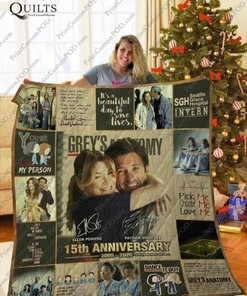Grey's Anatomy Hospital Comfort Quilt Bedding Set