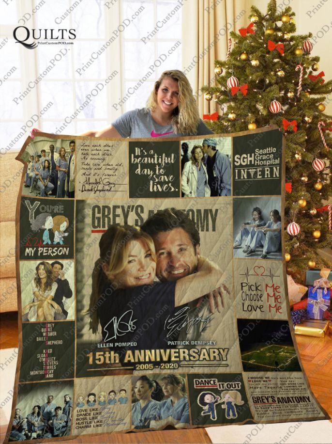 Grey's Anatomy Hospital Comfort Quilt Bedding Set
