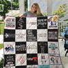 Grey's Anatomy Love Quote Quilt Bedding Set for Fans