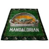 Grogu Baby Yoda Star Wars Mandalorian Quilt Blanket with Quotes, Full Size Quilt Bed Set