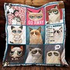 Grumpy Cat My Moods Quilt Blanket - A Fun Addition to Your Quilt Bedding Set