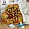 Gryffindor House Fleece Blanket: A Premium Comfy Sofa Throw Blanket for Harry Potter Fans