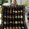 Guitar Lover Alert! Types Of Guitar Quilt Blanket Is Here