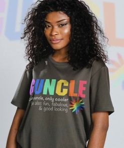 Guncle Pride Months Shirts | LGBTQ+ Unisex Tee for Human's Rights