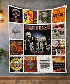 Guns N' Roses November Rain Album Quilt Bedding Set