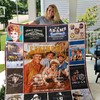 Gunsmoke Collection Vintage Quilt Blanket - Cool and Trendy Sofa Throw Blanket for Western Fans