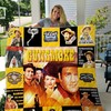 Gunsmoke for Fans Design Collection Quilt Bedding Set for Western-Themed Homes