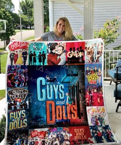 Guys And Dolls Combined Retro Inspired Quilt Bedding Set