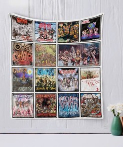 Gwar Band Vintage Quilt Blanket - Cool and Trendy Sofa Throw Blanket for Music Fans
