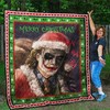 Ha Ha Ha Merry Christmas with Joker Quilt Blanket - Fun and Unique Gift