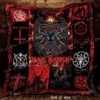 Hail Satan Horror Quilt Blanket - A Demonic Tribute for Horror Fans