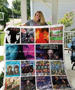 Hall & Oates Daryl Hall John Oates Albums Collection Quilt Blanket - Keep Warm With Hall & Oates' Best Albums