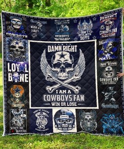 Halloween Dallas Cowboys Quilt Bedding Set for Fans
