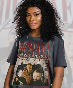 Halloween Vintage Michael Myers Shirt | Voorhees & Friday the 13th Retro Tee | Movie Fans Gifts
