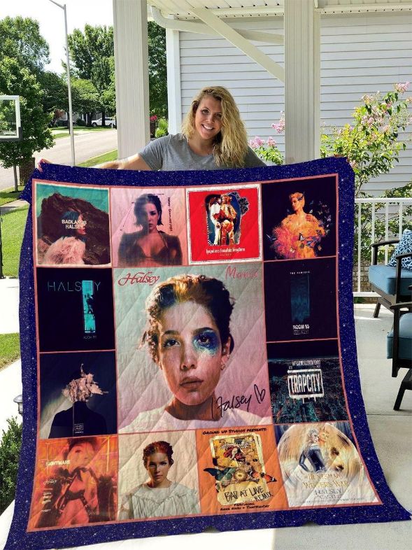 Halsey Singer Art Collection Quilt Blanket, Perfect for Fans