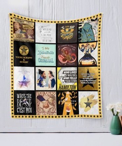 Hamilton Retro Quilt Bedding Set - Ideal for Fans of the Broadway Musical