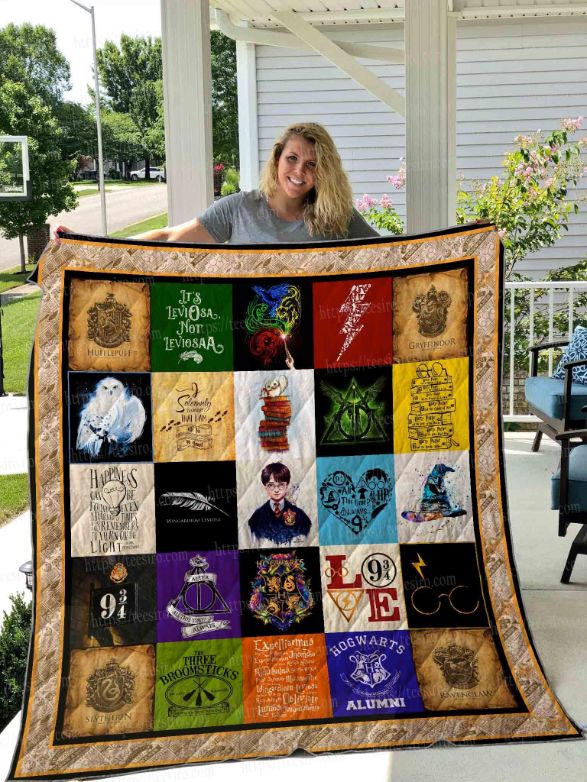 Handmade Harry Potter Collection: Pictures Turned Into a Cozy Quilt Blanket