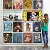 Hank Williams For Fans Combined Quilt Blanket with Country Music Style