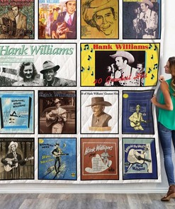Hank Williams For Fans Combined Quilt Blanket with Country Music Style