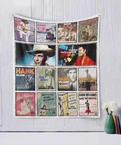 Hank Williams Gospel Keepsakes Quilt Bed Set with Vintage Country Music Theme