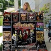Happy 50th Anniversary Aerosmith Quilt Blanket