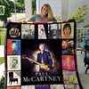 Happy Birthday Paul McCartney Vintage Quilt Blanket - Give the ultimate Beatles fan vintage quilt blanket.