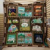 Happy Camper Adventure Quilt Bedding Set for Nature Lovers